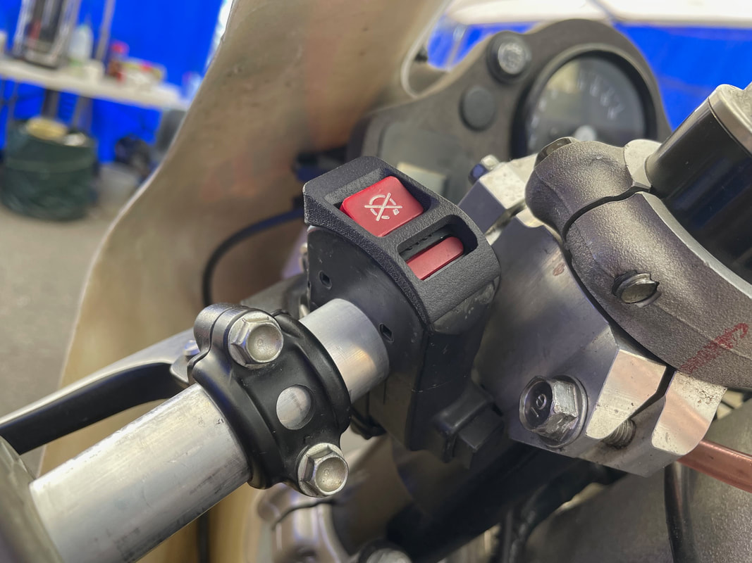 RS250 NSF250R Titanium Engine Adjuster and Nut Honda RS125 